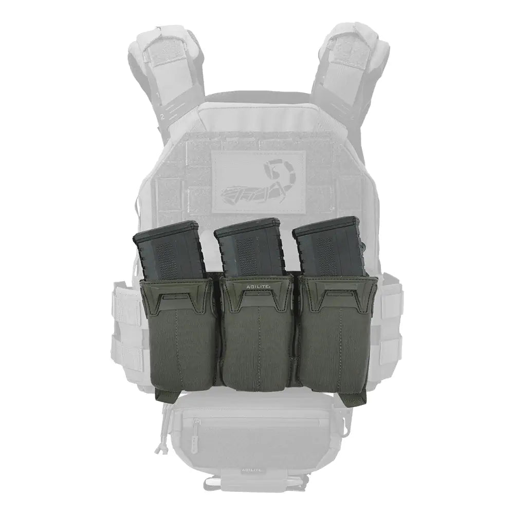 Pincer™ Placard Multi-Caliber Triple Mag Pouch