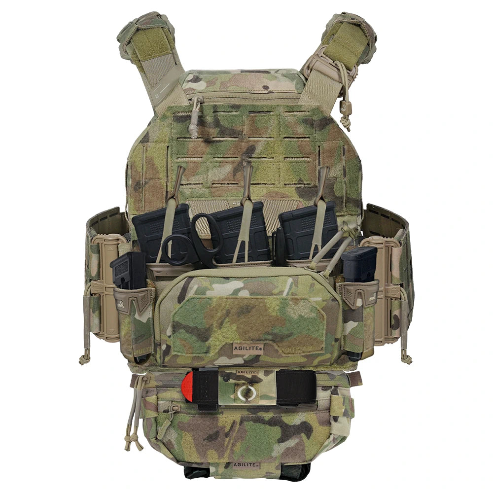 【実物】AGILITE MULTICAM プレートキャリア　K-ZERO K-Zero Low Profile Plate Carrier