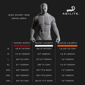 R&R Mens Crew, ,  - Agilite (4290100822149)